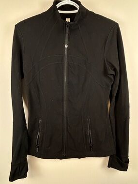 Lululemon Define Jacket Black Size 8 Full Zip Luon Yoga Running